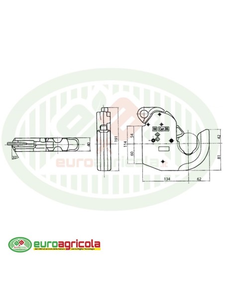 GANCIO AUTOMATICO inferiore CBM CAT. 3S