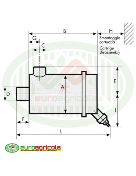 Contenitore Filtro Aria a Secco 240 m3/H
